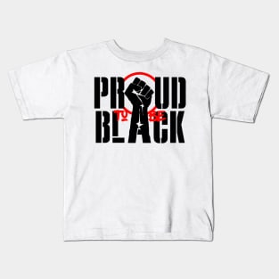 Black pride Kids T-Shirt